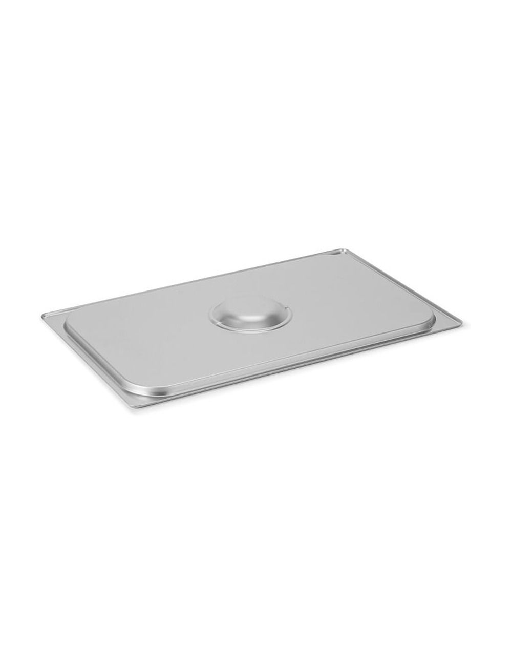 Couvercle en inox pour bacs GN PADERNO - vue en perspective