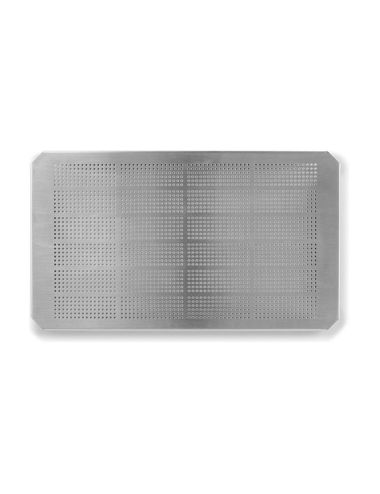 Égouttoir double fond perforé en inox pour bacs GN 1/1 à 1/3 - PADERNO