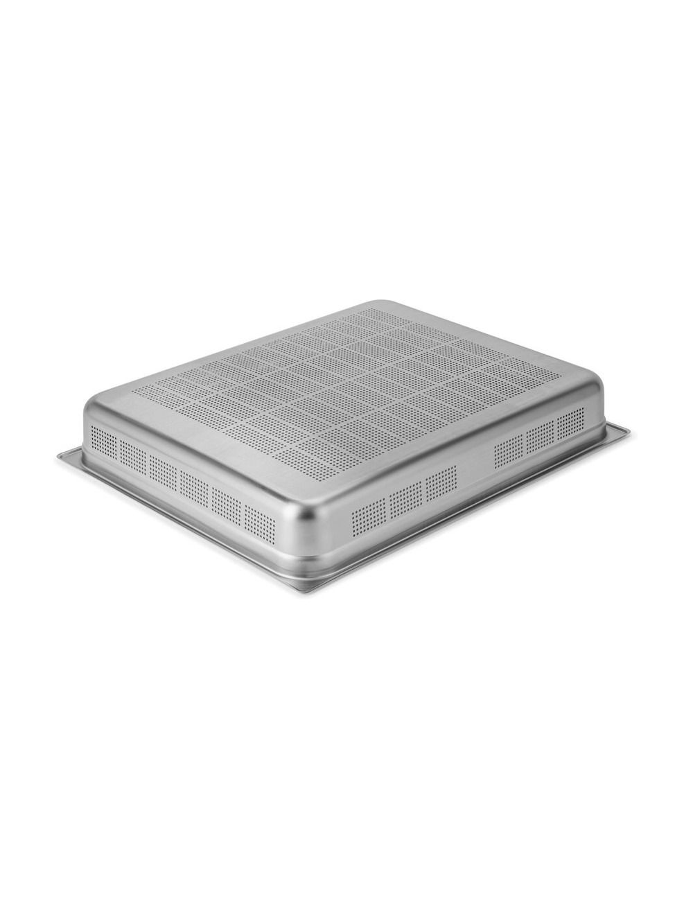 Bac GN 2/1 perforé en inox PADERNO - vue de dessous