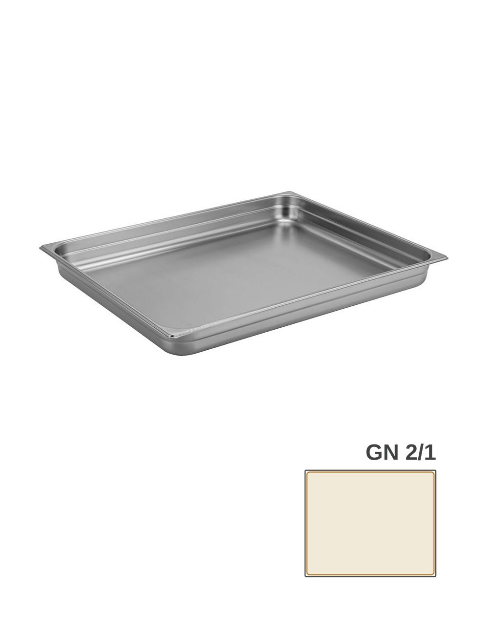 GN 2/1 - Bac gastronorme en inox - PADERNO