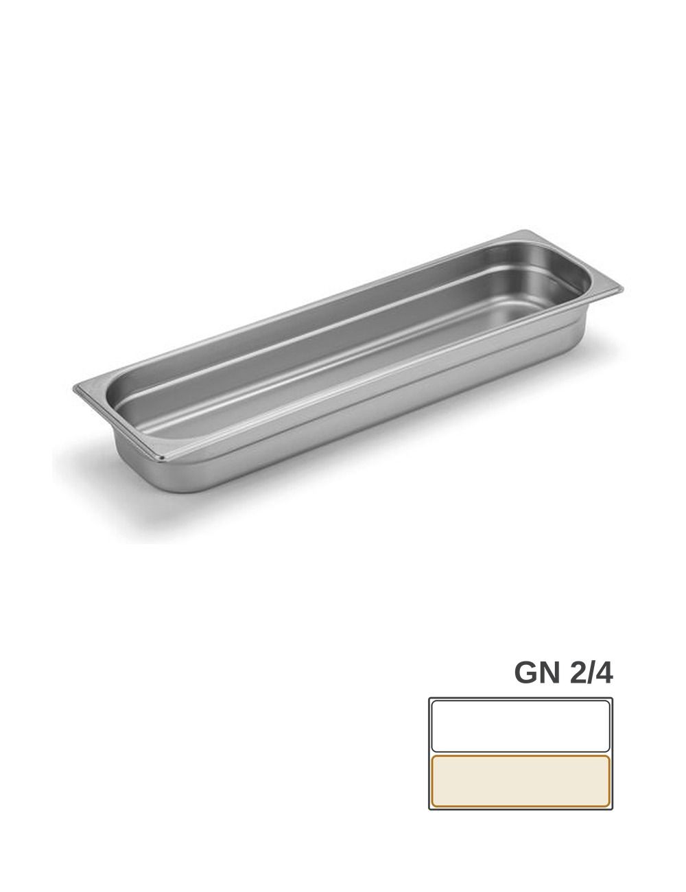 GN 2/4 - Bac gastronorme en inox - PADERNO