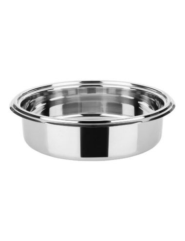 Stainless Steel - Round Food Pan for Chafing Dish Ø30.5cm - PADERNO
