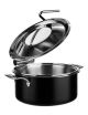 Noir vitré - Chafing dish rond induction Ø30,5cm - PADERNO
