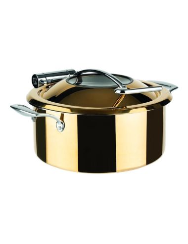Or vitré - Chafing dish rond induction Ø30,5cm - PADERNO