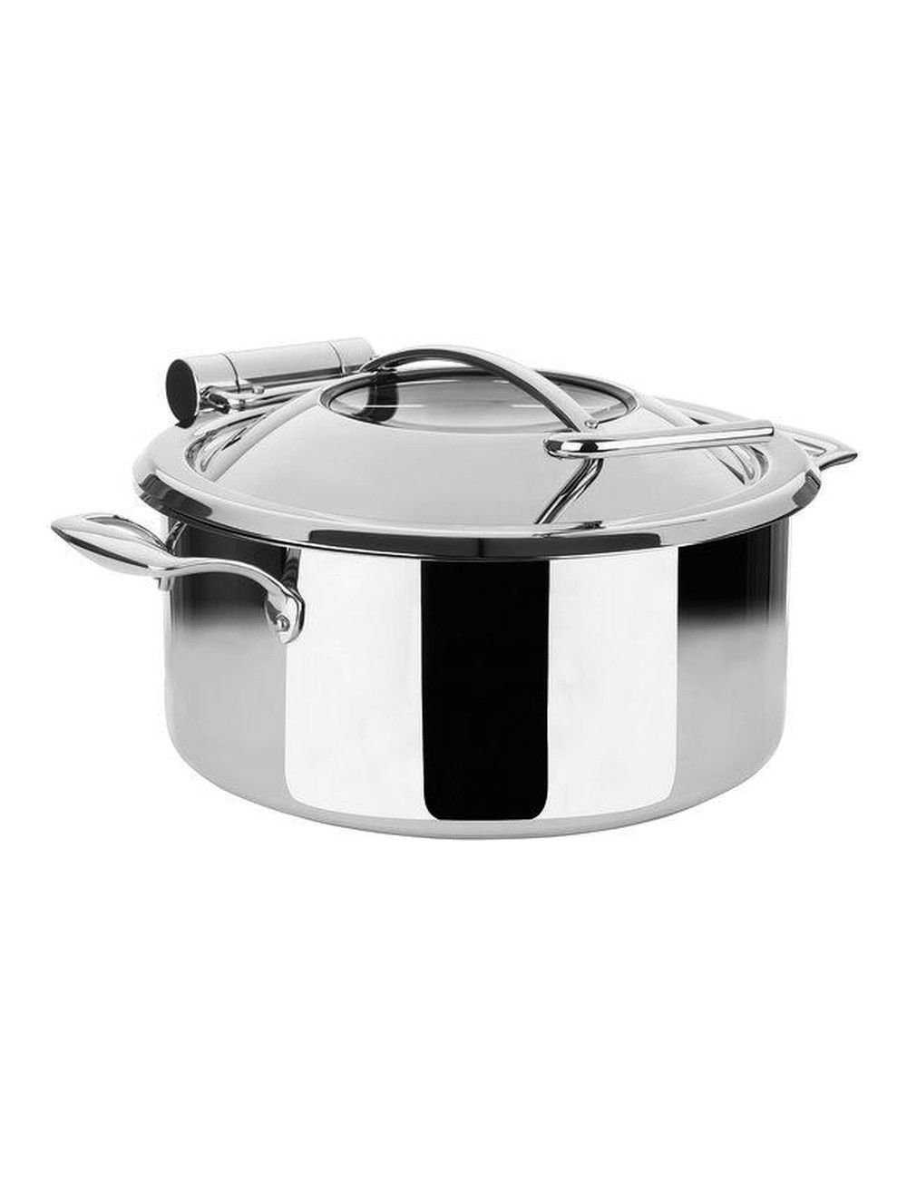 Inox vitré - Chafing dish rond induction Ø30,5cm - PADERNO