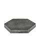 Graphite (H5cm) - Présentoir hexagonal buffet Scala - ZIEHER