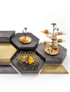 Golden (H0.6cm) - Scala Buffet Front Platter - ZIEHER