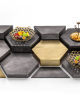 Nickel Black (H0.6cm) - Scala Buffet Front Platter - ZIEHER