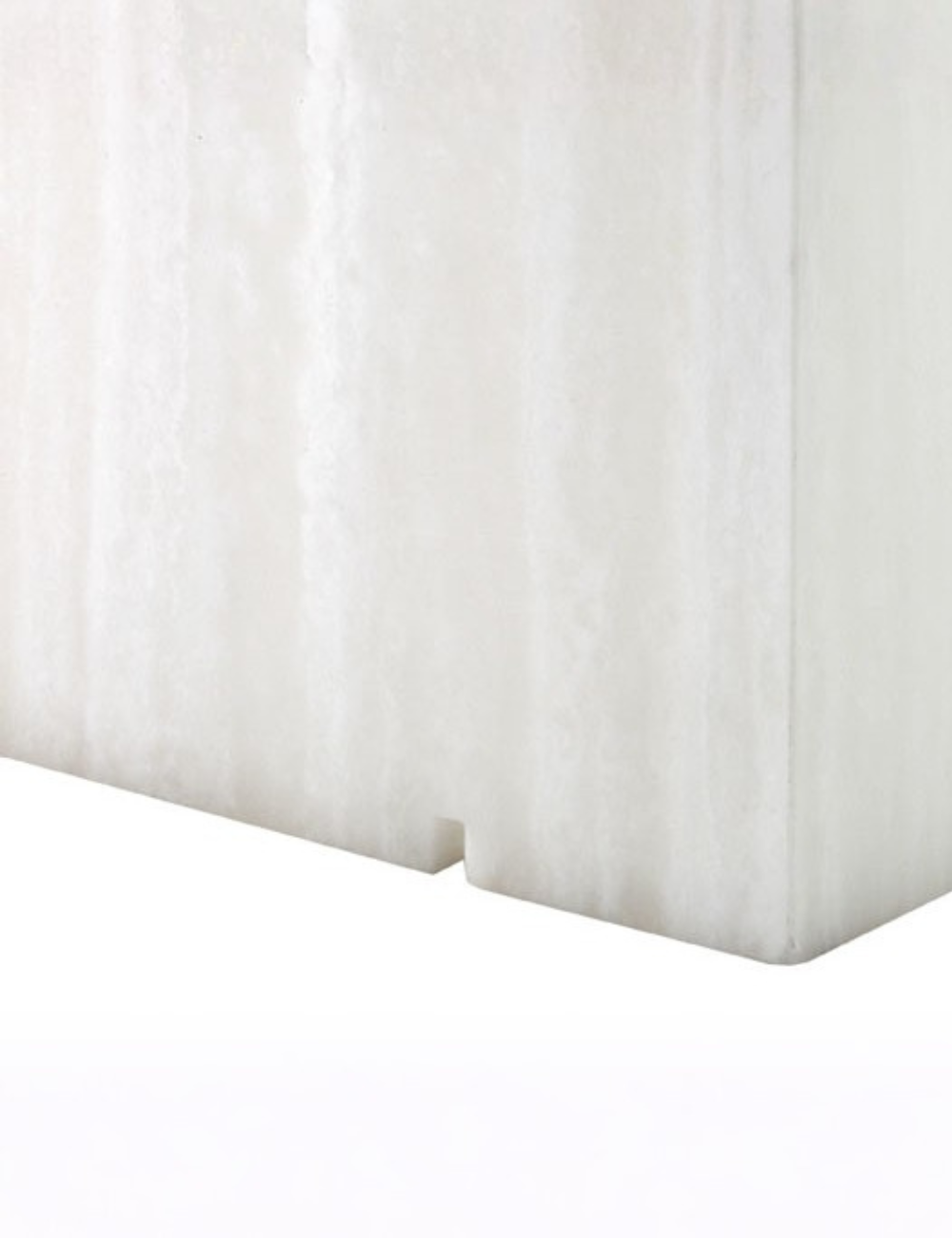 Gros plan sur la texture marbrée et l'encoche câble - Collection Classy ZIEHER
