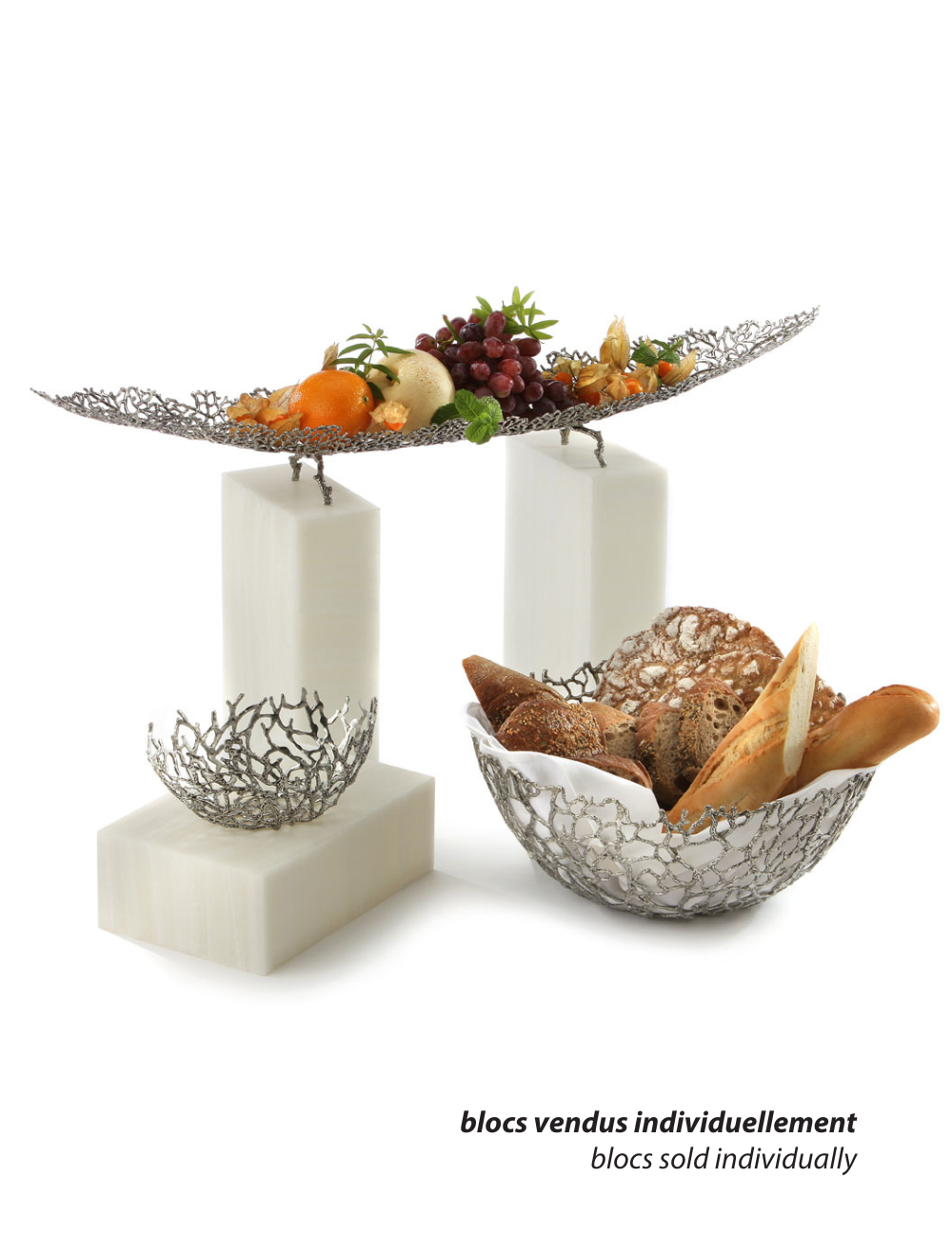 Marbled Opaque (24x16x8cm) - Classy Compact Buffet Display - ZIEHER