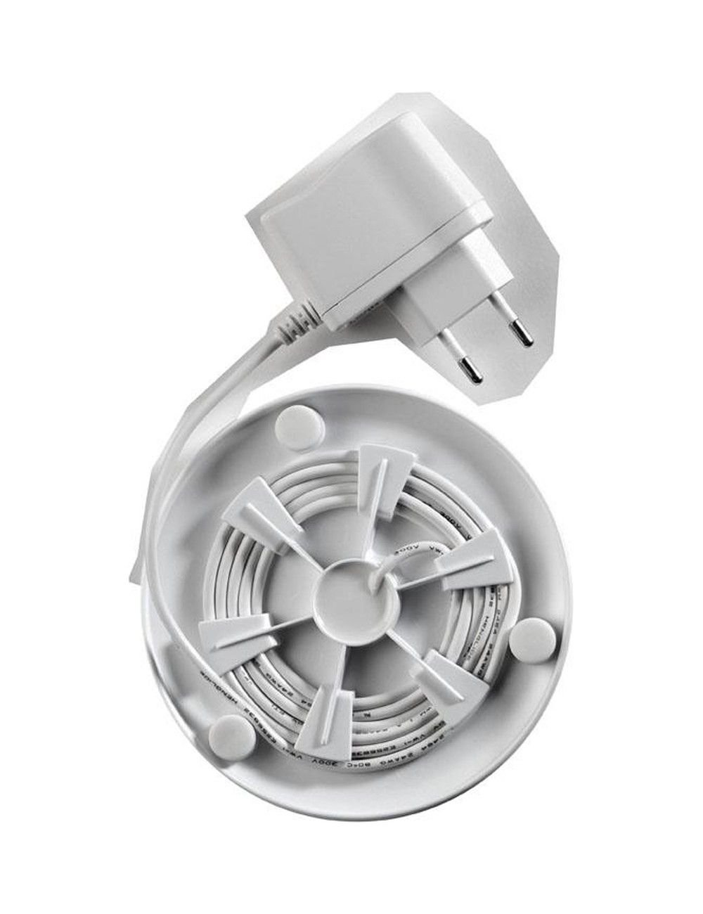 ZIEHER charging base, built-in cable spool visible