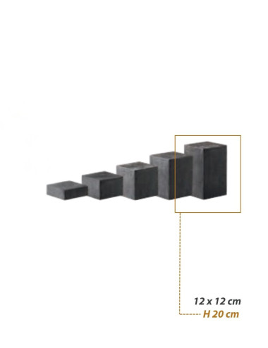 Dark Grey (H20cm) - Konkret Compact Buffet Display, pack of 2 - ZIEHER