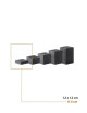 Dark Grey (H4cm) - Konkret Compact Buffet Display, pack of 2 - ZIEHER
