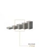 Light Grey (H12cm) - Konkret Compact Buffet Display, pack of 2 - ZIEHER
