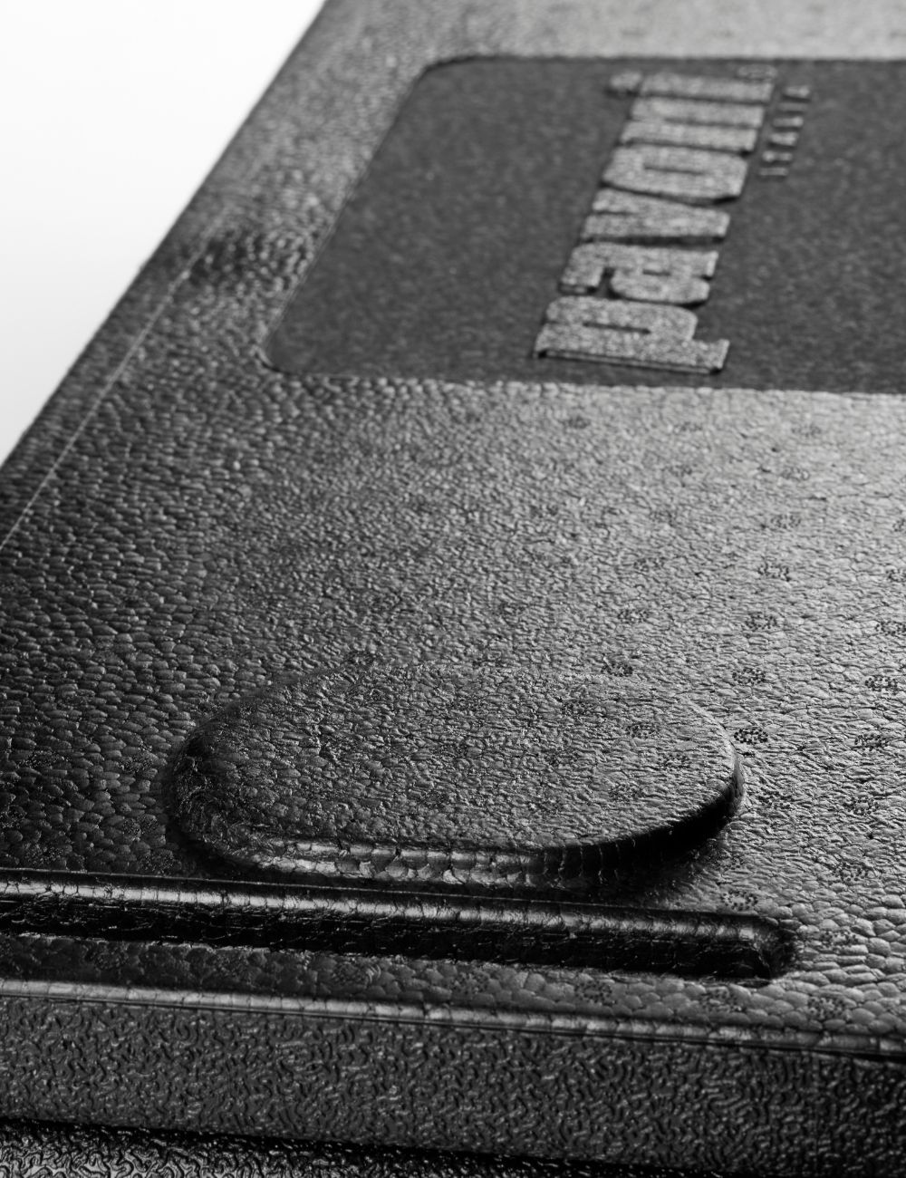 Pavoni Thermobox Foldable - detail de the stacking stabilisation notch