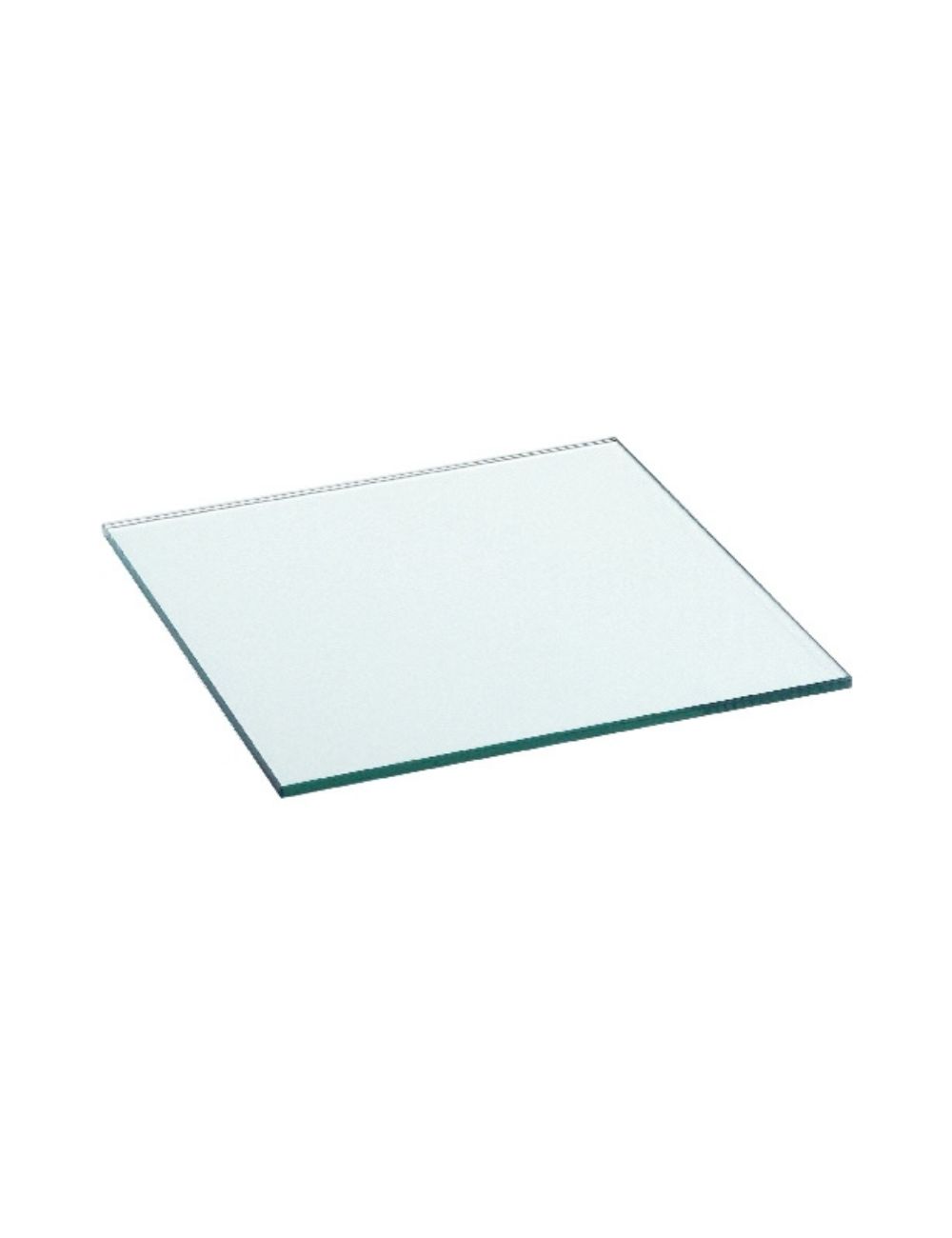 Plateau carré verre transparent - ZIEHER