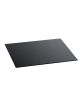 Plateau rectangulaire verre trempé noir - ZIEHER