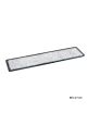 Plateau bande longue verre structuré Ombra (80x21cm) - ZIEHER