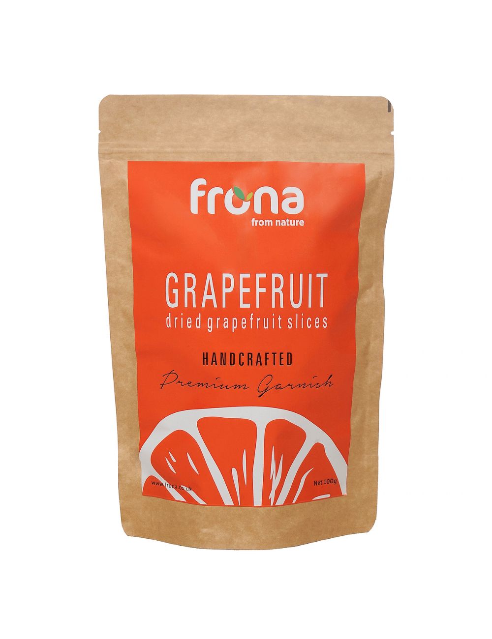 Pamplemousse - Tranches séchées 100% naturelles (100 g) - FRONA