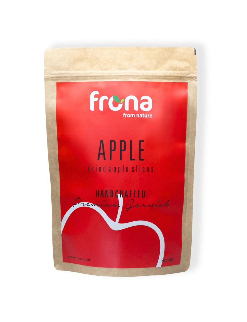 Pomme - Tranches séchées 100% naturelles (100 g) - FRONA