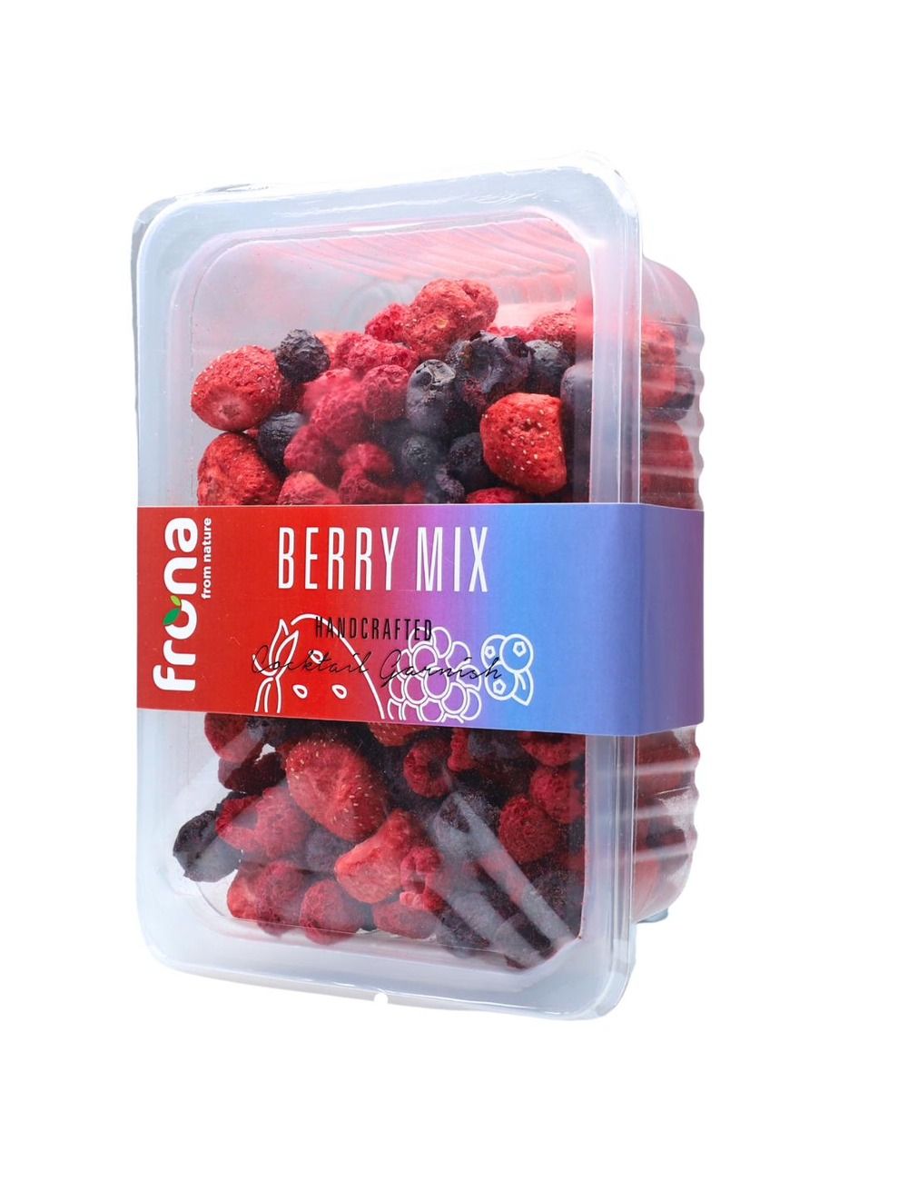 Mixed Berries - Dried Pieces 100% Natural (100 g) - FRONA