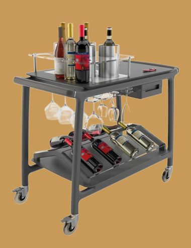 Wine Service Trolley - BarProfessional