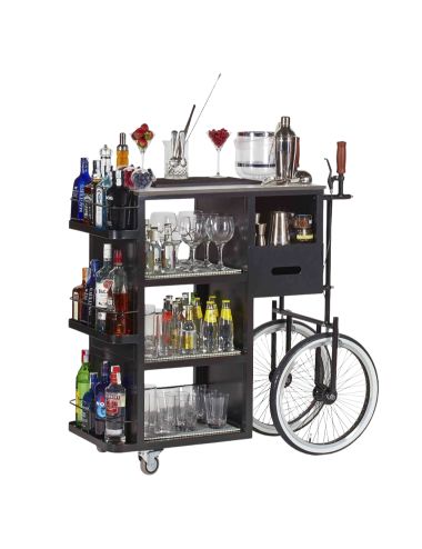 Cabrio - Compact Mobile Bar - BarProfessional