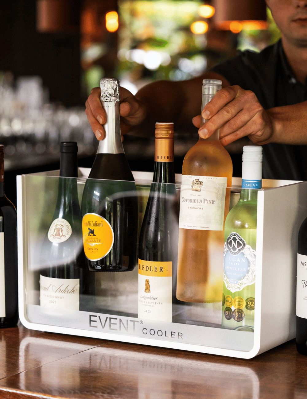 Eventcooler Vario 10-Bottle Passive Wine Cooler — BarProfessional