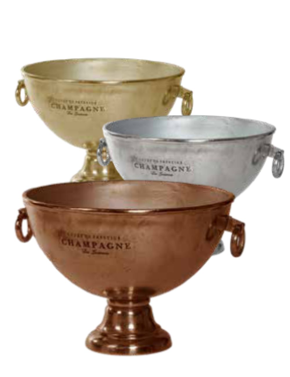 Vintage Multi-Bottle Champagne Bowl - BarProfessional