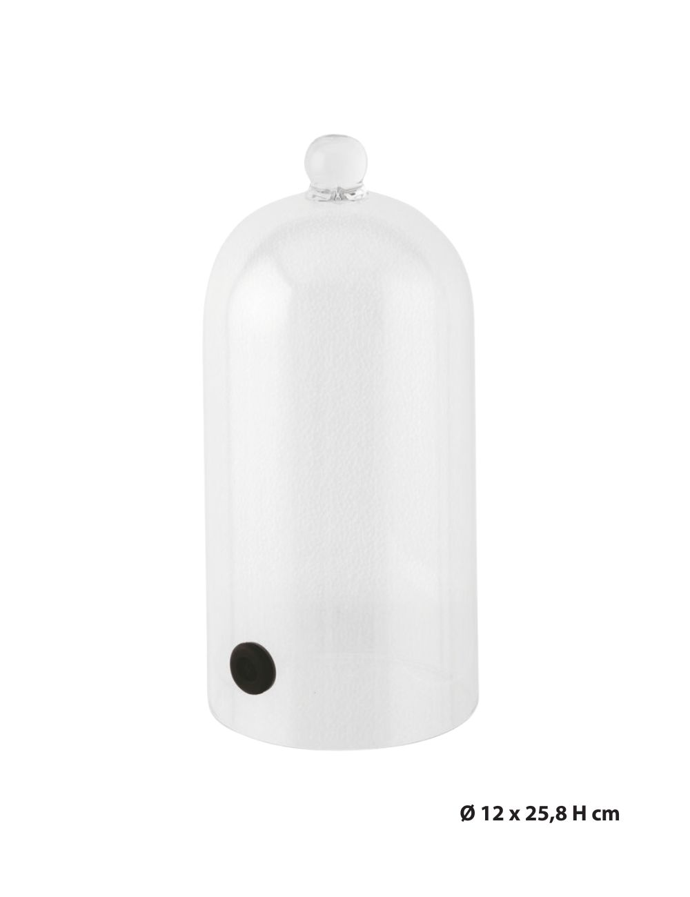 Smoking cloche Ø 12 x H 25.8 cm in polycarbonate - PADERNO