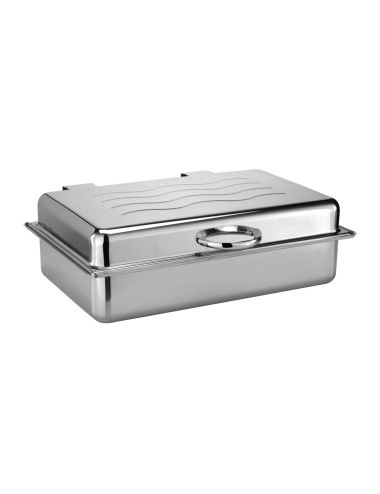 Rectangulaire inox - Chafing dish Atlantic encastrable combustible - PADERNO