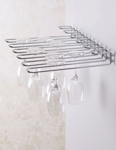 Wall-Mounted Glass Rack - PADERNO