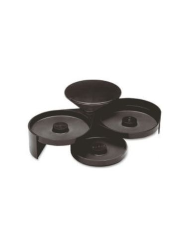 Bordeur à verres 3 compartiments - Rimmer Ø15,5 cm - PADERNO