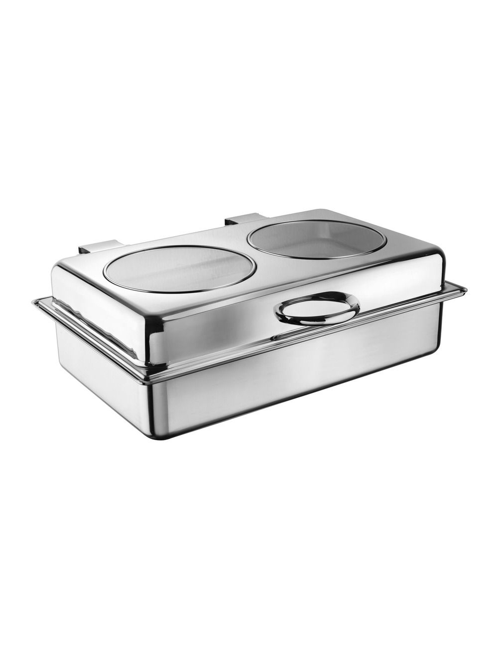 Glass Rectangular - Atlantic Built-in Chafing Dish Solid Fuel - PADERNO