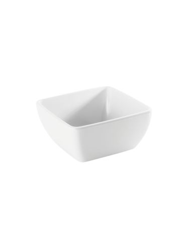 White - Melamine Square Bowl (x6) - PADERNO