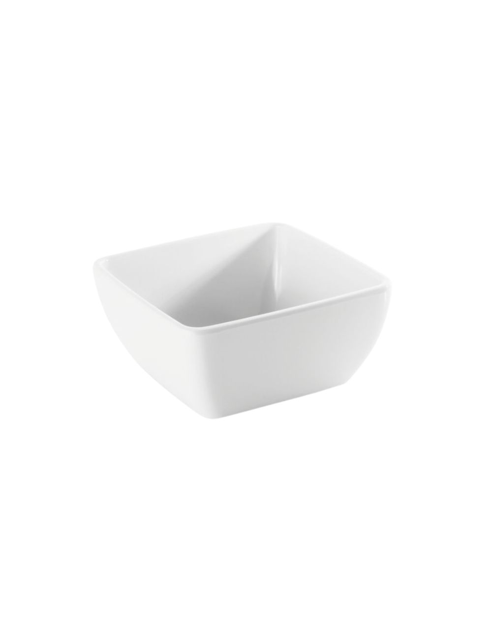 Blanc - Bol carré mélamine (x6) - PADERNO