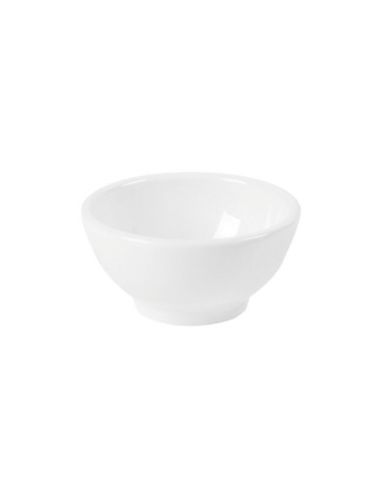 White - Melamine Round Bowl (x6) - PADERNO