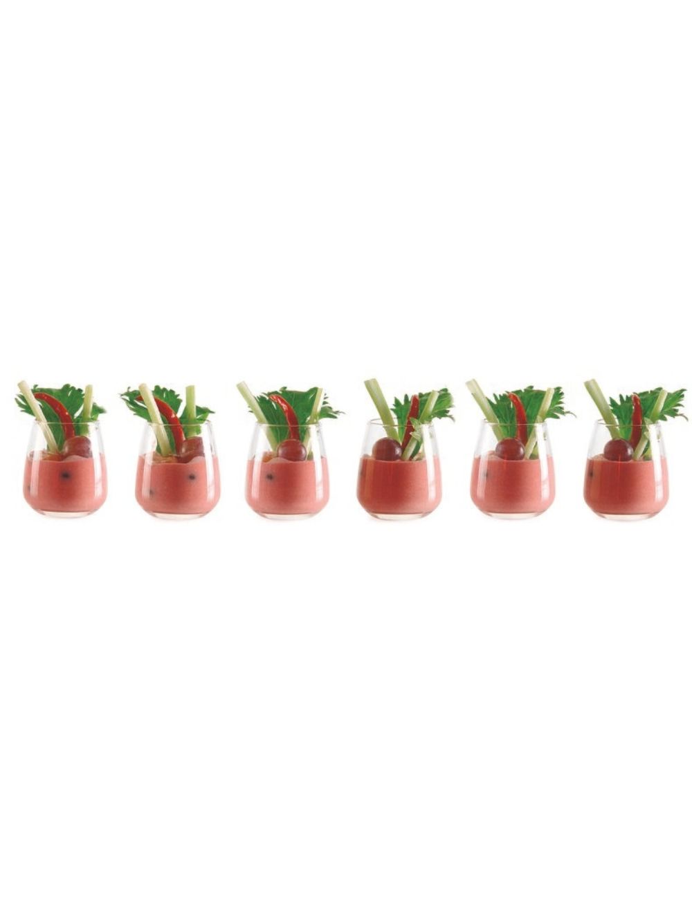 Tulip - Glass Verrine (x12) - PADERNO