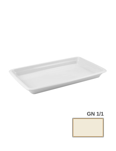 GN 1/1 - White Porcelain Gastronorm Container - PADERNO