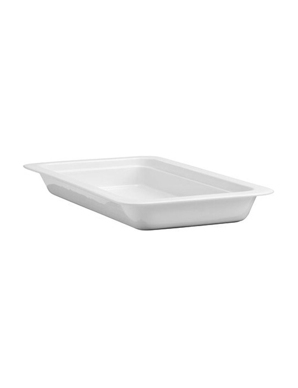 GN 1/4 white porcelain container - 2 cm deep