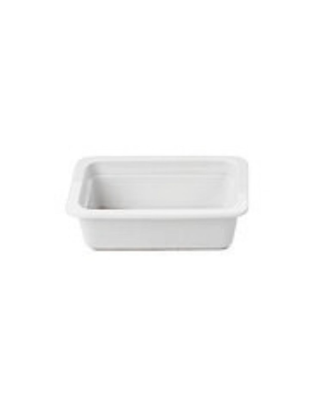 GN 1/6 white porcelain container - 2 cm deep