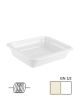 GN 1/2 - White Induction Porcelain Gastronorm Container - PADERNO