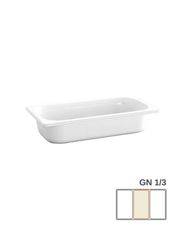 GN 1/3 - White Melamine Gastronorm Container - PADERNO