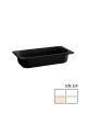 GN 1/4 - Black Melamine Gastronorm Container - PADERNO
