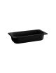 GN 1/4 - Black Melamine Gastronorm Container - PADERNO