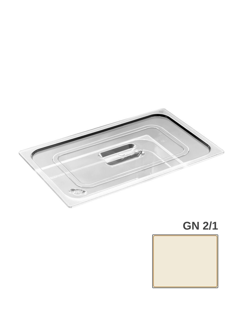GN 2/1 - Tritan Gastronorm Lid - PADERNO