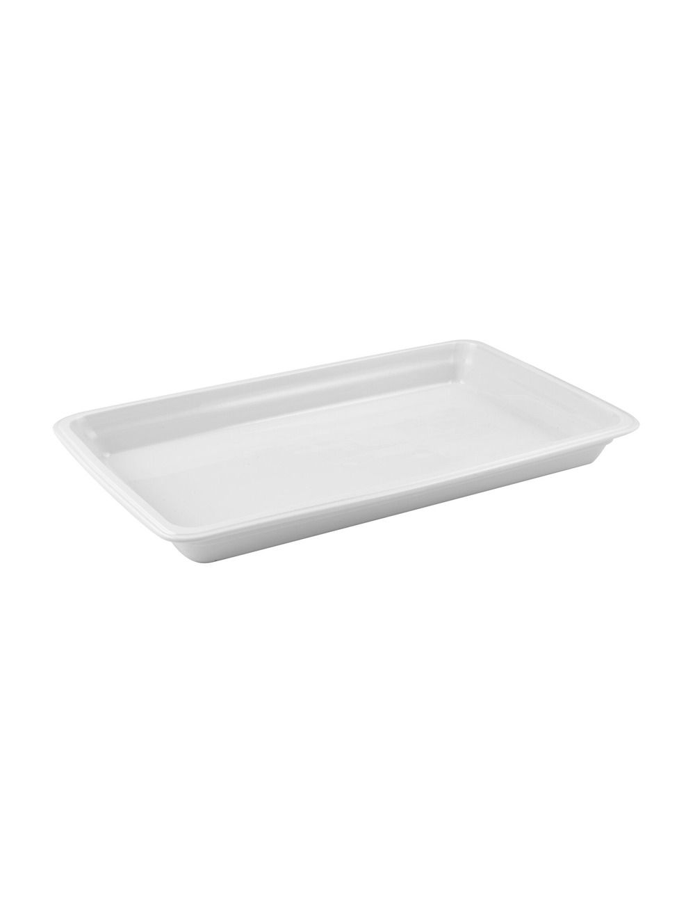 GN 1/1 white porcelain container - 2 cm deep