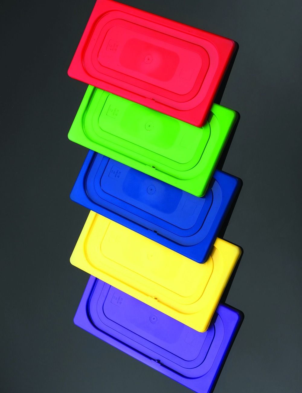 Couvercles GN en polypropylène de couleur PADERNO